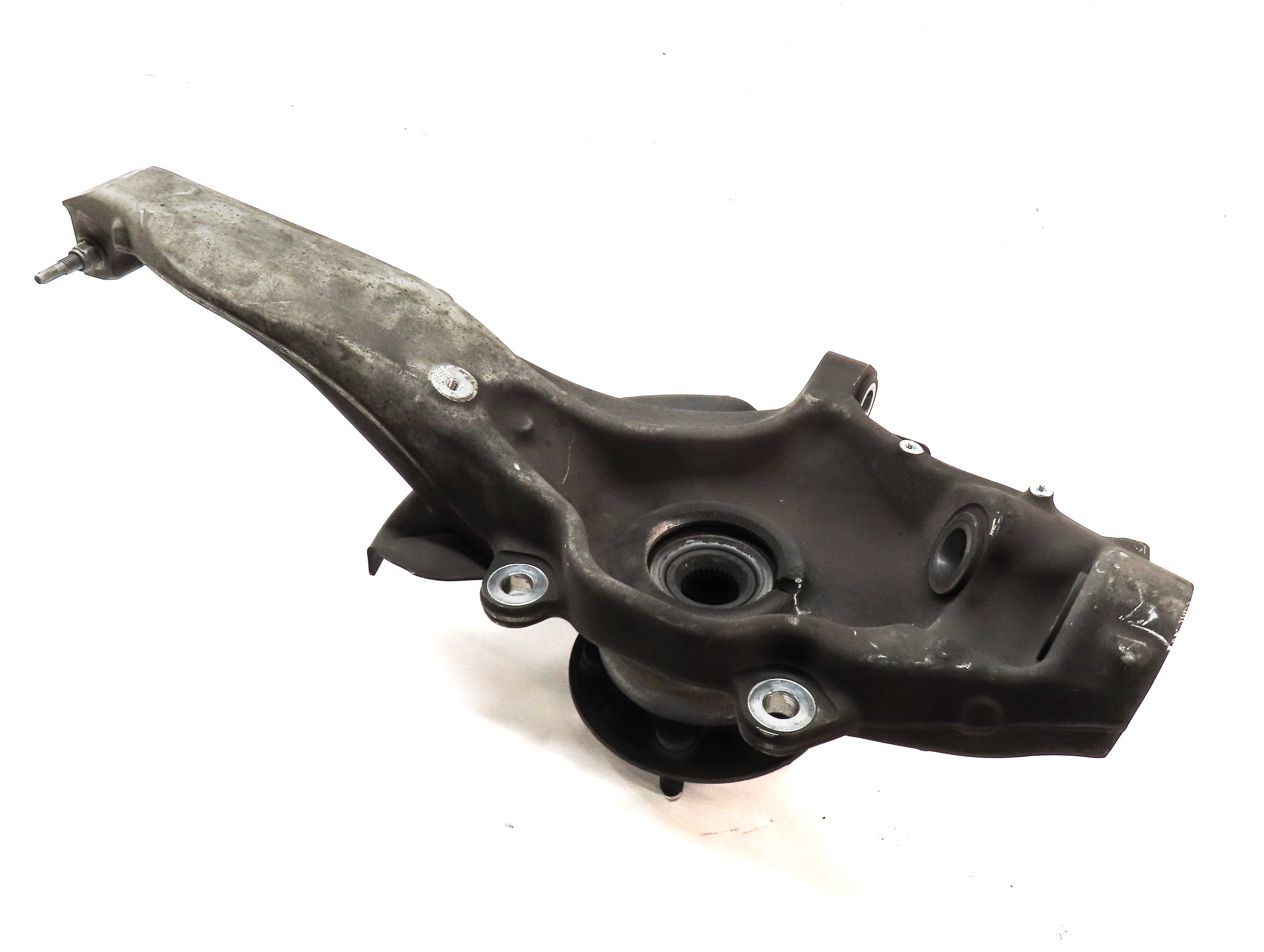 2013-2017 RANGE ROVER (L405) FRONT LEFT DRIVER SPINDLE KNUCKLE WHEEL HUB — exact item pictured